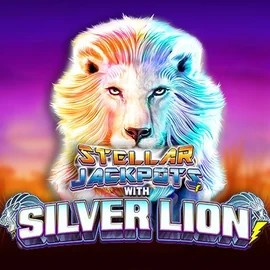Stellar Jackpots with Silver Lion logo by Lightning Box Game Sankra Casino